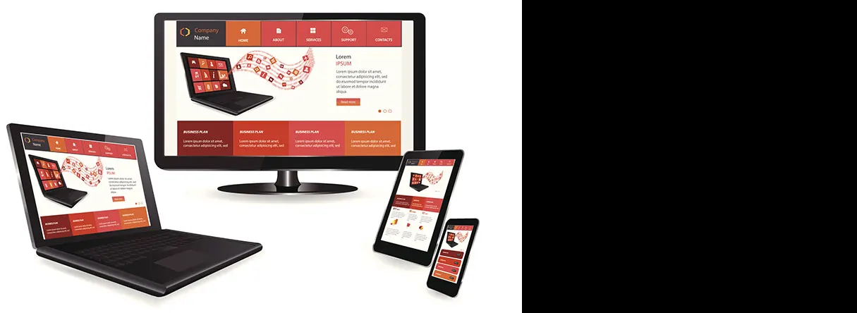 Cutting Edge Responsive Website Designs for mobile, tablet, and pc